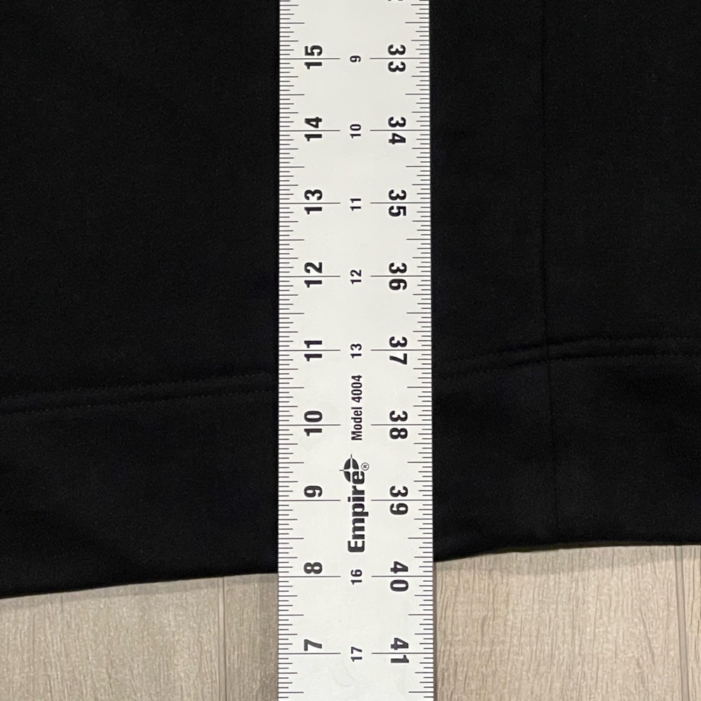 Aakasha Extravagant Black Casual Oversize Loose Dress 3/4 Sleeves Tunic — image 4 of 8